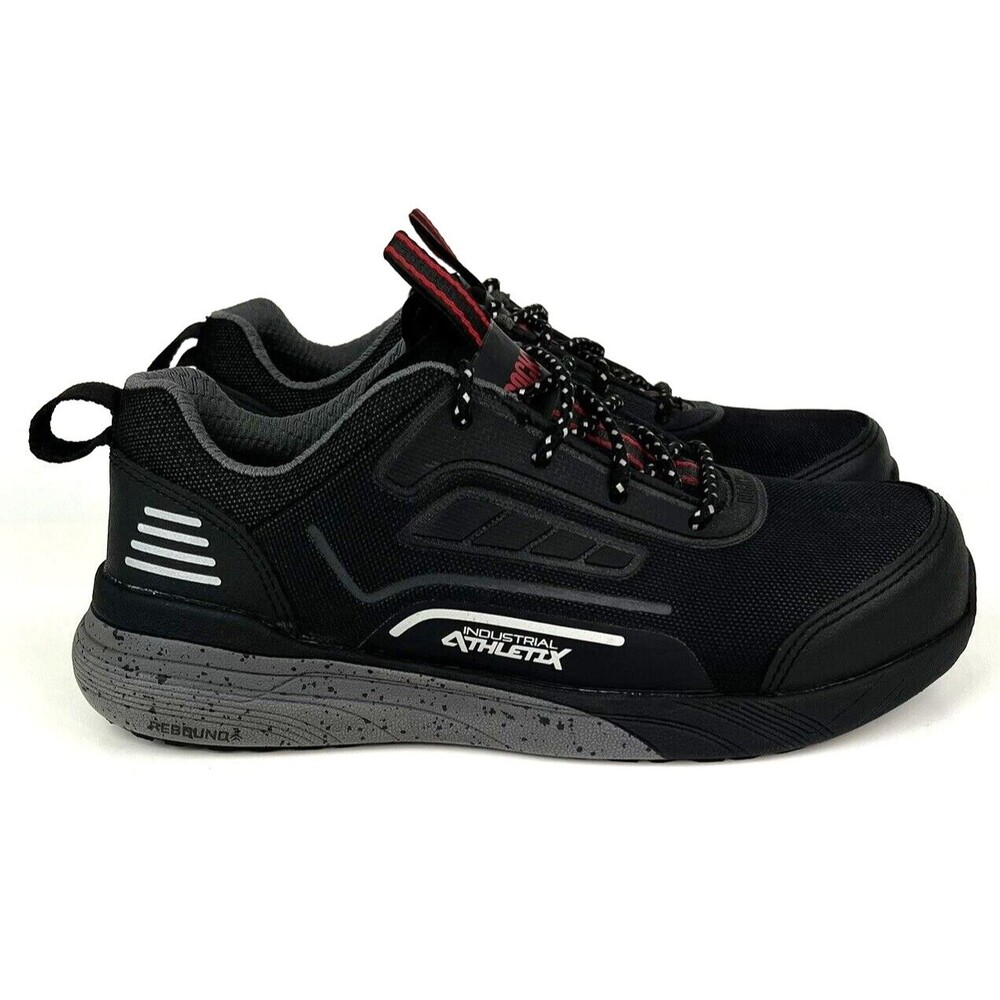 Rocky Industrial Athletix Womens 8.5M Black Composite Toe Work Shoe RKK0371